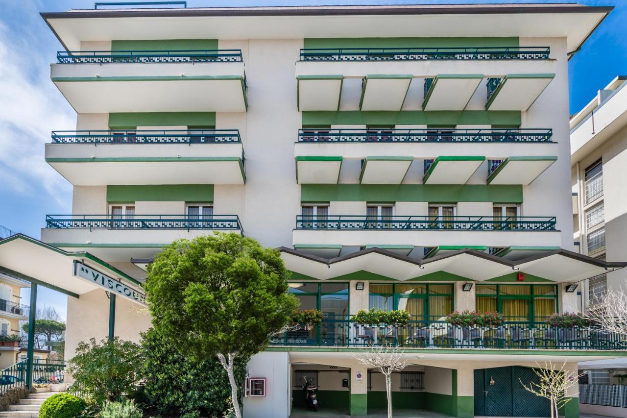 Hotel Viscount Riccione Bagian luar foto